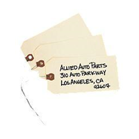 15 Point Jumbo Manila Tags